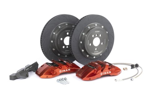 Dinan 15-18 BMW M3 Front Big Brake Kit - 395x34mm 6 Piston - Red thumbnail 1