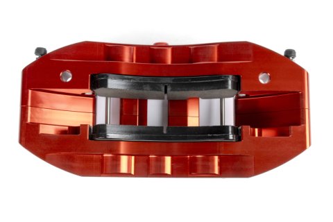 Dinan 15-18 BMW M3 Front Big Brake Kit - 395x34mm 6 Piston - Red thumbnail 2