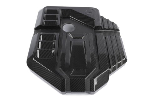 Dinan 21-27 BMW M2/M3/M4 (G80/G82/G87) Gloss Carbon Fiber Engine Cover w/Matte Accents thumbnail 4