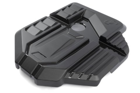 Dinan 21-27 BMW M2/M3/M4 (G80/G82/G87) Matte Carbon Fiber Engine Cover w/Gloss Accents thumbnail 1