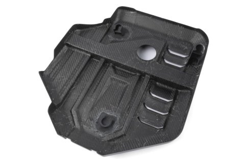 Dinan 21-27 BMW M2/M3/M4 (G80/G82/G87) Matte Carbon Fiber Engine Cover w/Gloss Accents thumbnail 5