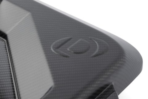 Dinan 21-27 BMW M2/M3/M4 (G80/G82/G87) Matte Carbon Fiber Engine Cover w/Gloss Accents thumbnail 9
