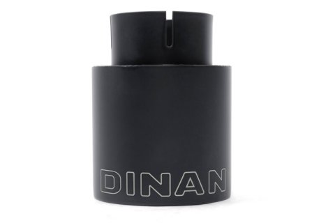 Dinan Double-Walled 4in Clamp-On Exhaust Tip - Black - 4in Outlet / 3in Inlet thumbnail 3