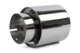 Dinan Double-Walled 4in Clamp-On Exhaust Tip - Polished - 4in Outlet / 3in Inlet thumbnail 5