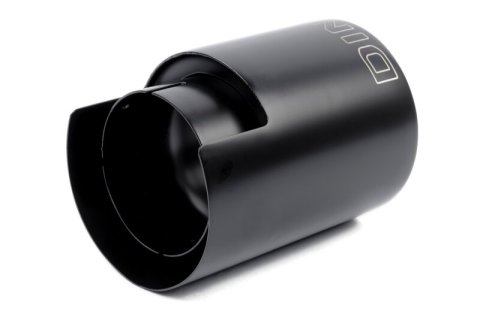 Dinan Double-Walled 4.5in Clamp-On Exhaust Tip - Black - 4.5in Outlet / 3.25in Inlet thumbnail 3
