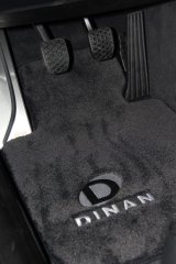 Dinan 13-19 BMW 640i Gran Coupe F06 Signature Floor Mats Black w/ Silver Logo - Set of 4 thumbnail 3