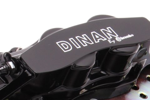 Dinan 09-16 BMW Z4 (E89) Black Caliper/Drilled Brake Set - Front thumbnail 2