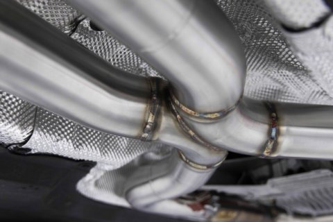 Dinan 23-26 BMW M2 (G87) High Flow Middle Exhaust - 3in - Stainless Steel thumbnail 4
