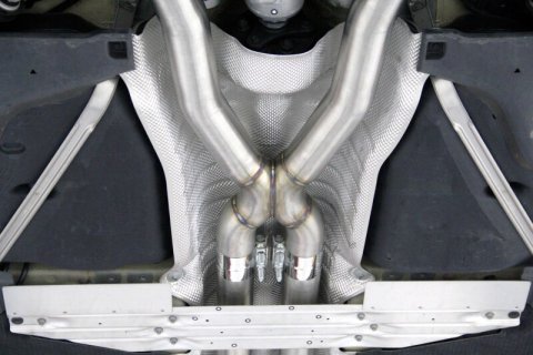 Dinan 18-23 BMW M550i xDrive (G30) High Flow Middle Exhaust - 3in - Stainless Steel thumbnail 2