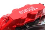 Dinan 12-20 BMW 3/4-Series (F30/F31/F32/F33/F34/F36) M-Sport/Red Caliper/Slotted Brake Set - Rear thumbnail 2
