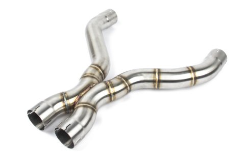 Dinan 18-23 BMW M5 (F90) Resonator Delete Kit - 3.25in - Stainless Steel thumbnail 1
