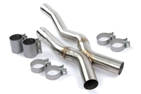 Dinan 20-25 BMW X3 M/X4 M (F97/F98) Resonator Delete Kit - 2.75in - Stainless Steel thumbnail 1