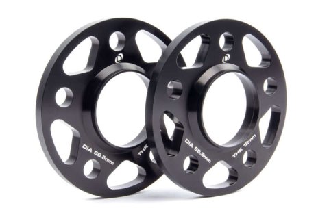 Dinan Wheel Spacers - 5x112 - 66.5mm CB - 12mm Thick (Set of 2)