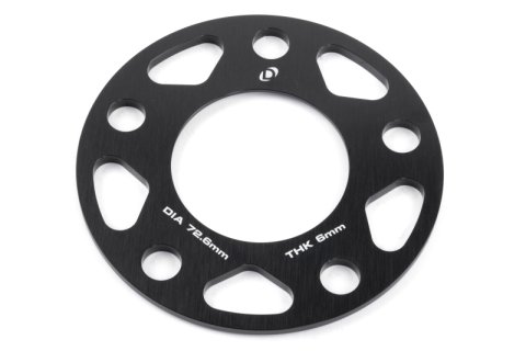 Dinan Wheel Spacers - 5x120 - 72.6mm CB - 6mm Thick (Set of 2) thumbnail 3