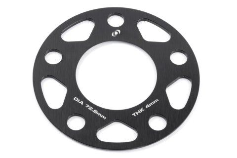 Dinan Wheel Spacers - 5x120 - 72.6mm CB - 4mm Thick (Set of 2) thumbnail 2