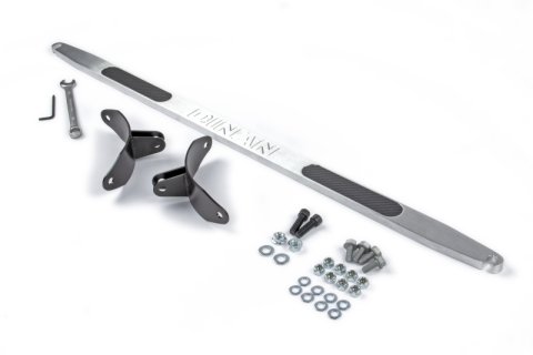 Dinan 97-03 BMW 525i/528i/530i/540i/M5 (E39) Brushed Alum. w/Carbon Inlays Shock Tower Brace - Rear thumbnail 5