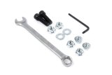 Dinan 92-99 BMW 323i/325i/328i/M3 (E36) Brushed Aluminum w/Carbon Inlays Shock Tower Brace - Rear thumbnail 6