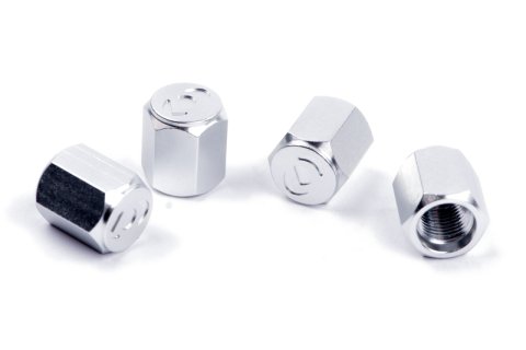 Dinan Valve Stem Caps - Silver (Set of 4)