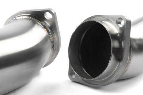 Dinan 24-26 BMW X5 M LCI/X6 M LCI (F95/F96) High Flow X-Pipe Exhaust - 3.25in - Stainless Steel thumbnail 8