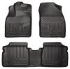 Husky Liners 25-26 Audi Q5 Weatherbeater Front & 2nd Seat Floor Liners - Black Ribbed thumbnail 3