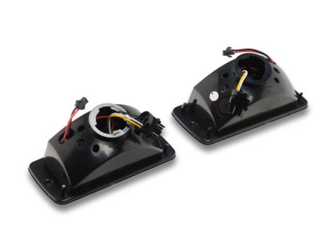 Raxiom 97-06 Jeep Wrangler TJ Axial Series LED Sequential Cornering Lights- Smoked thumbnail 3