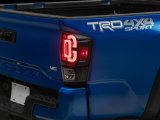 Raxiom 16-23 Toyota Tacoma XW Series Sequential LED Tail Lights- Black Housing- Clear Lens thumbnail 1