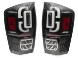 Raxiom 16-23 Toyota Tacoma XW Series Sequential LED Tail Lights- Black Housing- Clear Lens thumbnail 6