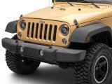 Raxiom 07-18 Jeep Wrangler JK 7-Inch V2 Dragon Eye LED Headlights- Black Housing- Clear Lens thumbnail 3