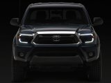 Raxiom 12-15 Toyota Tacoma Axial Series Switchback Projector Headlights- Black Housing- Clear Lens thumbnail 5