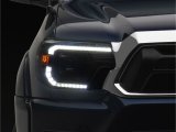 Raxiom 12-15 Toyota Tacoma Axial Series Switchback Projector Headlights- Black Housing- Clear Lens thumbnail 6