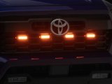 Raxiom 24-26 Toyota Tacoma Pre Runner/ TRD Off-Road/ TRD Sport Amber LED Grille Light- Amber Lens thumbnail 9