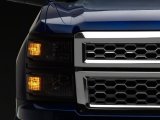 Raxiom 14-15 Chevrolet Silverado 1500 OE Style Headlights/ Black Trim- Black - Clear Lens thumbnail 2