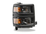 Raxiom 14-15 Chevrolet Silverado 1500 OE Style Headlights/ Black Trim- Black - Clear Lens thumbnail 9