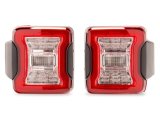 Raxiom 07-18 Jeep Wrangler JK LED Tail Lights- Clear Housing- Clear Lens thumbnail 4