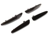 Raxiom 05-13 Chevrolet Corvette C6 Axial Series LED Side Markers- Smoked thumbnail 1