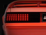 Raxiom 87-93 Ford Mustang Axial Series Smoked LED Tail Lights thumbnail 1