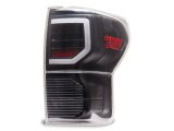Raxiom 07-13 Toyota Tundra Axial Series Dual C-Shape LED Tail Lights- Black Housing- Clear Lens thumbnail 1