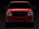 Raxiom 04-08 Ford F-150 Axial Series Projector Headlights with LED Bar- Black Housing- Clear Lens thumbnail 4