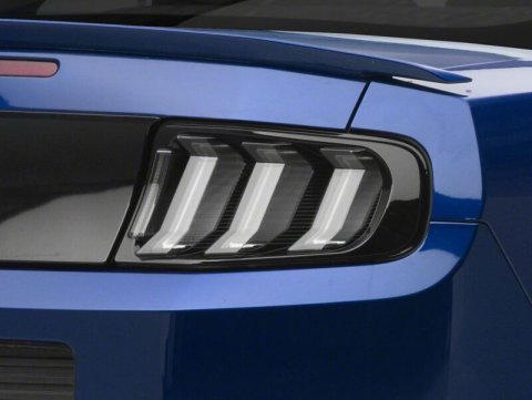 Raxiom 13-14 Ford Mustang CXR Series LED Tail Lights- Black Housing- Smoked Lens thumbnail 2