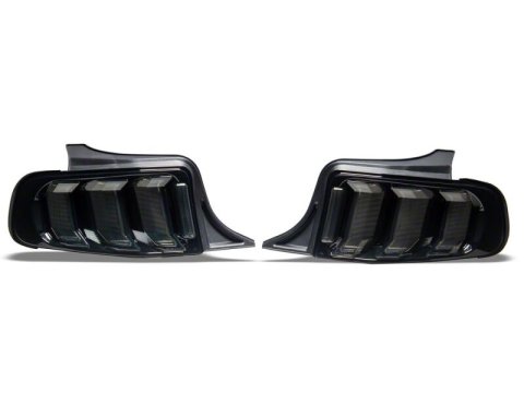 Raxiom 13-14 Ford Mustang CXR Series LED Tail Lights- Black Housing- Smoked Lens thumbnail 7