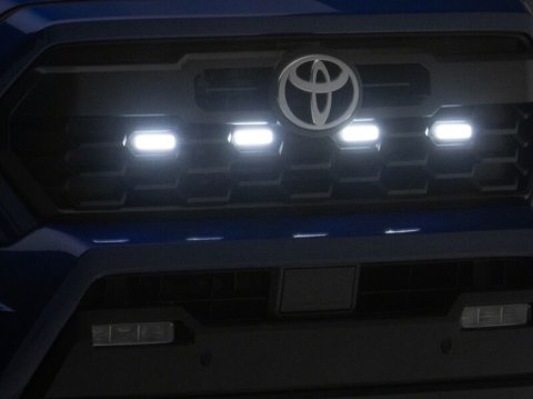 Raxiom 24-26 Toyota Tacoma Pre Runner/ TRD Off-Road/ TRD Sport White LED Grille Light- Clear Lens thumbnail 9