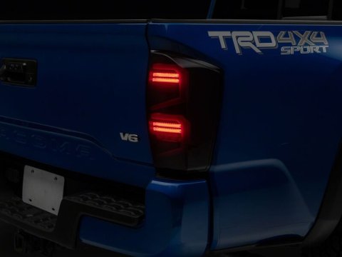 Raxiom 16-23 Toyota Tacoma ST LED Tail Lights- Black Housing- Smoked Lens thumbnail 6