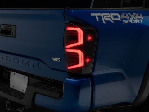 Raxiom 16-23 Toyota Tacoma ST LED Tail Lights- Black Housing- Smoked Lens thumbnail 9