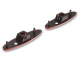 Raxiom 97-04 Chevrolet Corvette C5 Axial Series LED Rear Side Markers- Red thumbnail 2