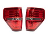 Raxiom 09-14 Ford F-150 Styleside LED Tail Lights- Chrome Housing- Red/Clear Lens thumbnail 7