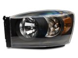 Raxiom 06-08 Dodge RAM 1500 Axial Series Euro Headlights- Black Housing- Clear Lens thumbnail 9
