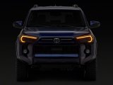 Raxiom 14-24 Toyota 4Runner CXR Series LED Headlights with Amber DRL- Black Housing- Clear Lens thumbnail 6