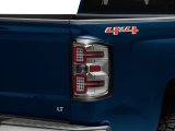 Raxiom 14-18 Chevrolet Silverado 1500 LED Tail Lights/SeqTurn Signals- Chrome- Smoked Lens thumbnail 1