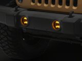 Raxiom 07-18 Jeep Wrangler JK Axial Series LED Angel Eye Fog Lights- Amber and White thumbnail 8