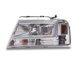 Raxiom 04-08 Ford F-150 Axial Series Projector Headlights- Chrome Housing- Clear Lens thumbnail 6